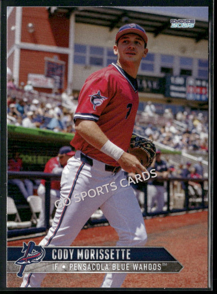 2025 Pensacola Blue Wahoos Cody Morissette