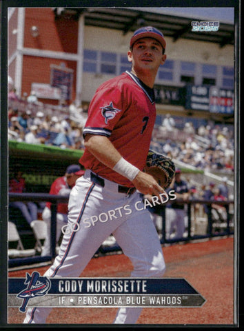 2025 Pensacola Blue Wahoos Cody Morissette