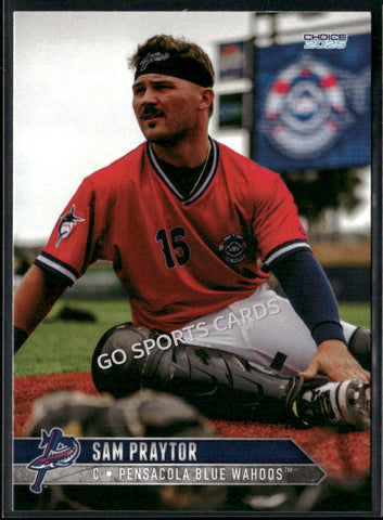2025 Pensacola Blue Wahoos Sam Praytor