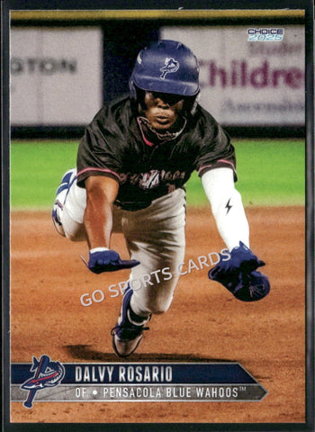 2025 Pensacola Blue Wahoos Dalvy Rosario