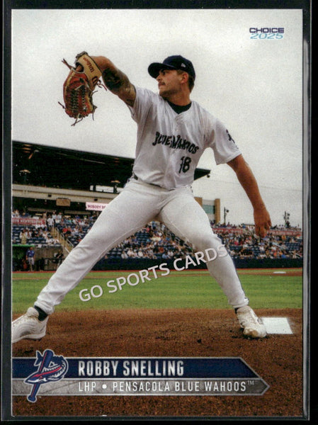 2025 Pensacola Blue Wahoos Robby Snelling