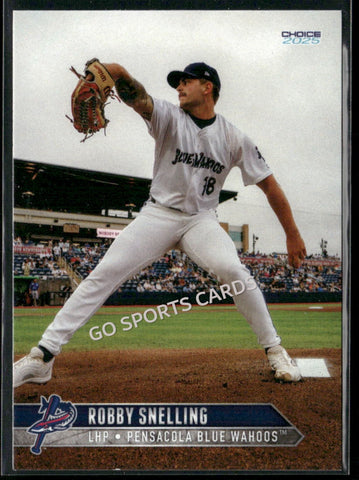 2025 Pensacola Blue Wahoos Robby Snelling