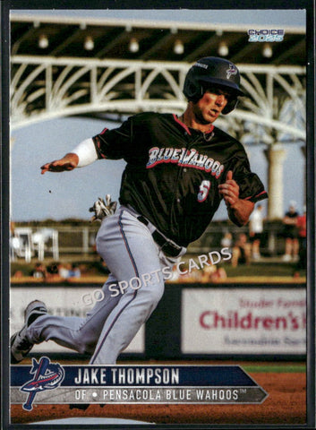 2025 Pensacola Blue Wahoos Jake Thompson