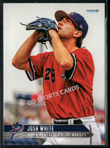 2025 Pensacola Blue Wahoos Josh White