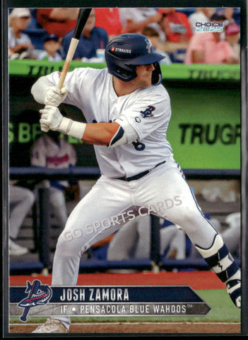 2025 Pensacola Blue Wahoos Josh Zamora