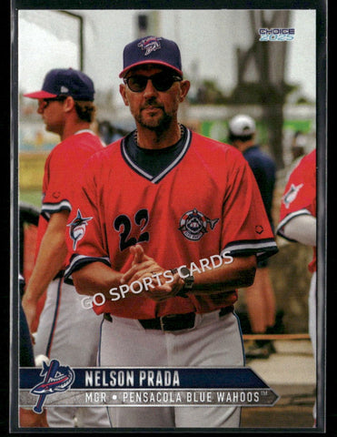 2025 Pensacola Blue Wahoos Nelson Prada