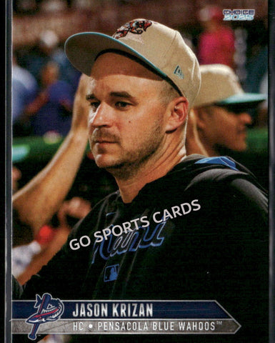 2025 Pensacola Blue Wahoos Jason Krizan