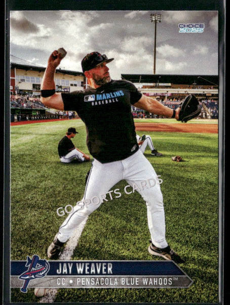 2025 Pensacola Blue Wahoos Jay Weaver