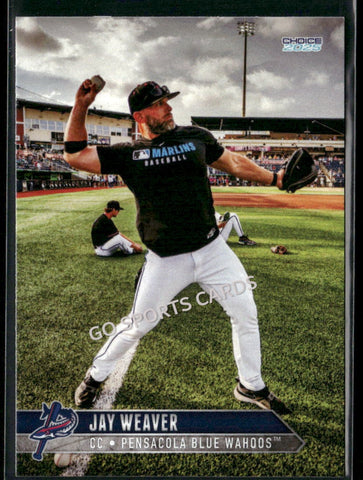 2025 Pensacola Blue Wahoos Jay Weaver