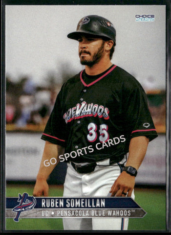 2025 Pensacola Blue Wahoos Ruben Someillan