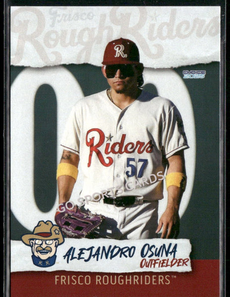 2025 Frisco RoughRiders Alejandro Osuna