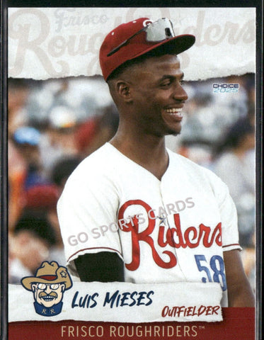 2025 Frisco RoughRiders Luis Mieses