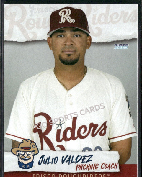2025 Frisco RoughRiders Julio Valdez