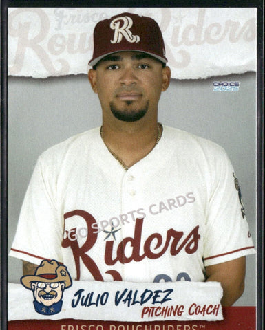2025 Frisco RoughRiders Julio Valdez