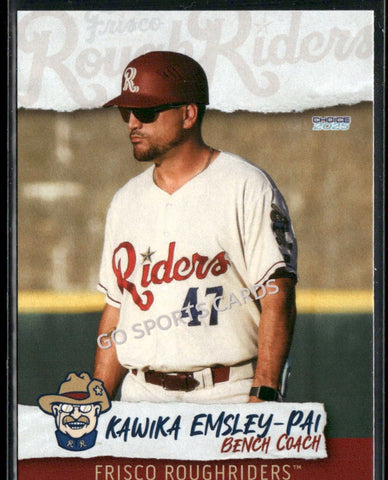 2025 Frisco RoughRiders Kawika Emsley Pai