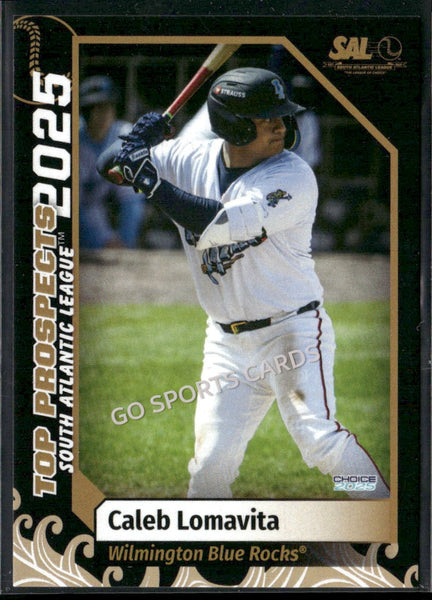 2025 South Atlantic League Top Prospects SAL Caleb Lomavita