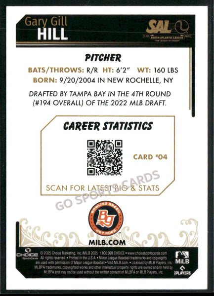 2025 South Atlantic League Top Prospects SAL Gary Gill Hill