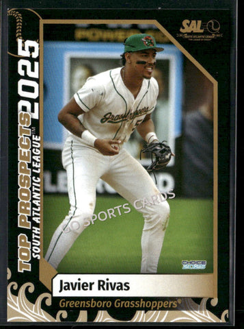 2025 South Atlantic League Top Prospects SAL Javier Rivas