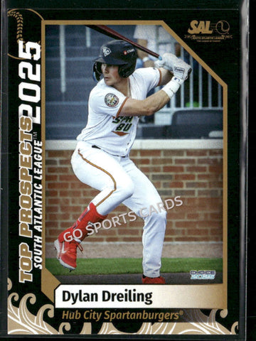 2025 South Atlantic League Top Prospects SAL Dylan Dreiling