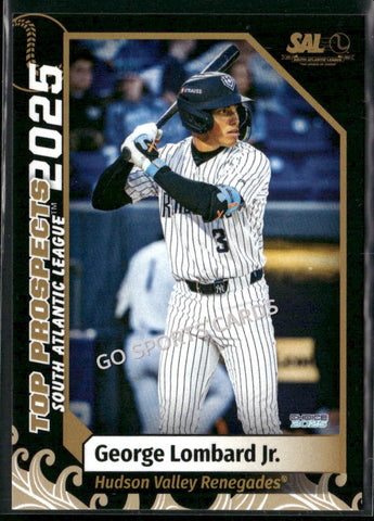 2025 South Atlantic League Top Prospects SAL George Lombard Jr