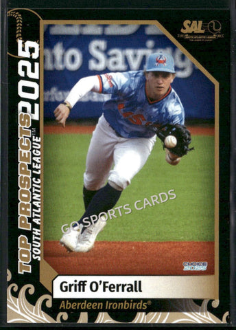2025 South Atlantic League Top Prospects SAL Griff O'Ferrall