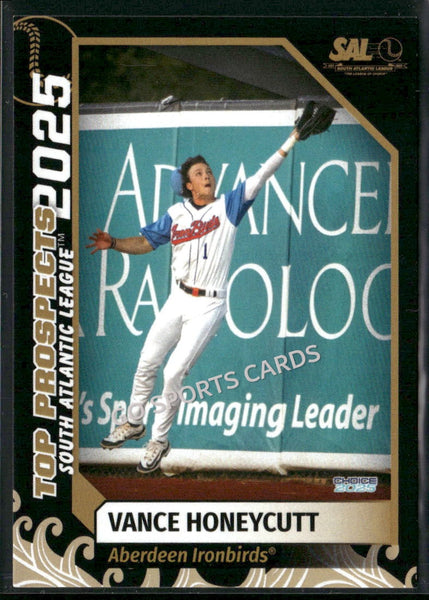 2025 South Atlantic League Top Prospects SAL Vance Honeycutt