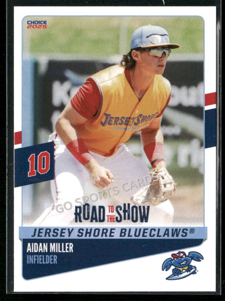 2025 Jersey Shore BlueClaws Top Prospects Aidan Miller