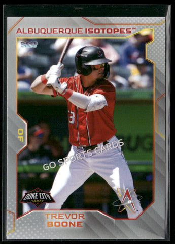 2025 Albuquerque Isotopes Trevor Boone