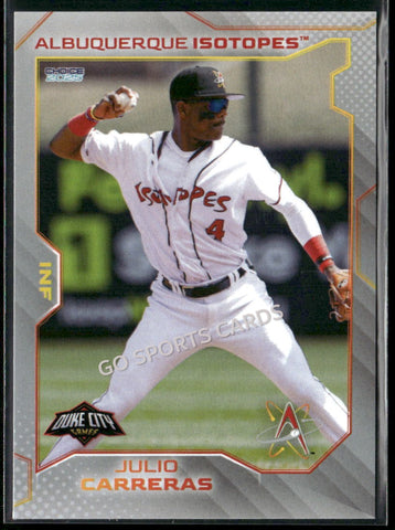 2025 Albuquerque Isotopes Julio Carreras
