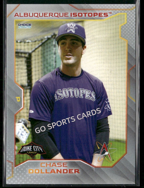 2025 Albuquerque Isotopes Chase Dollander