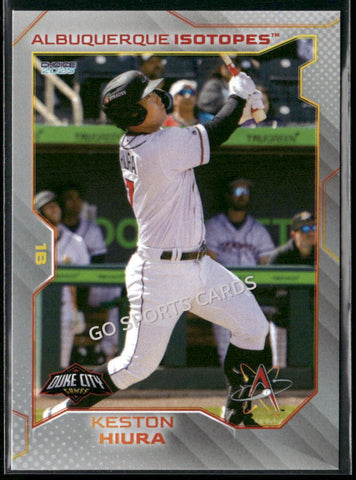 2025 Albuquerque Isotopes Keston Hiura