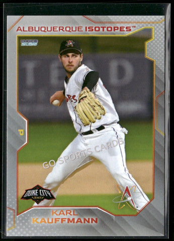 2025 Albuquerque Isotopes Karl Kauffmann