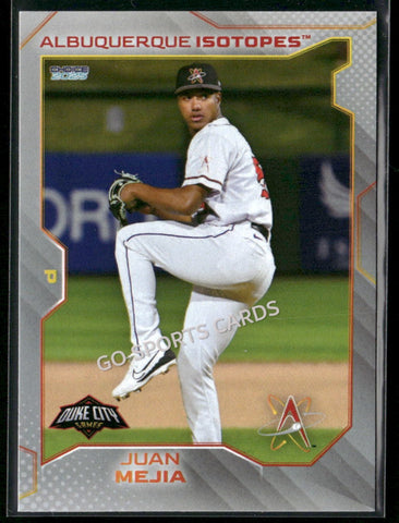 2025 Albuquerque Isotopes Juan Mejia