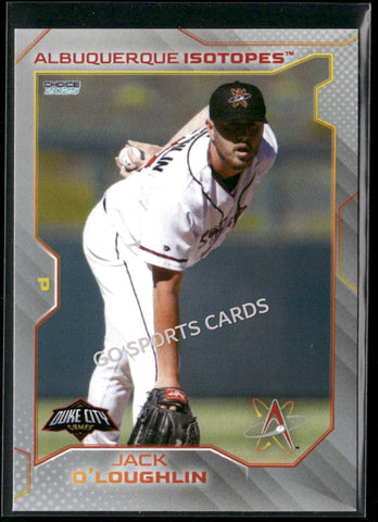 2025 Albuquerque Isotopes Jack O'Loughlin