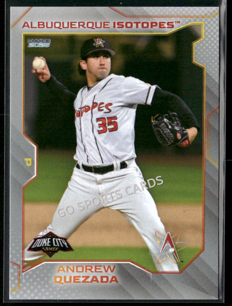 2025 Albuquerque Isotopes Andrew Quezada