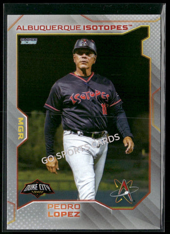 2025 Albuquerque Isotopes Pedro Lopez