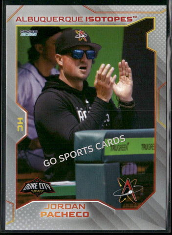 2025 Albuquerque Isotopes Jordan Pacheco
