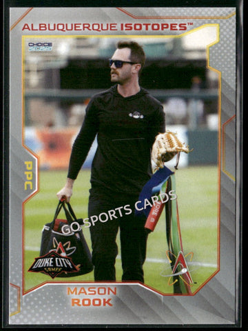 2025 Albuquerque Isotopes Mason Rook