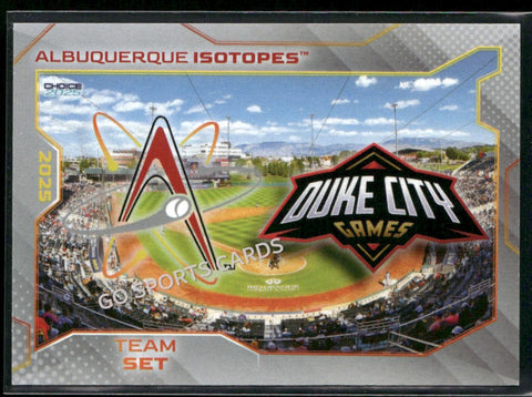 2025 Albuquerque Isotopes Header