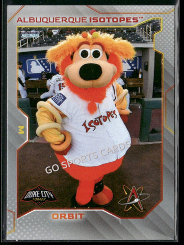 2025 Albuquerque Isotopes Orbit Mascot