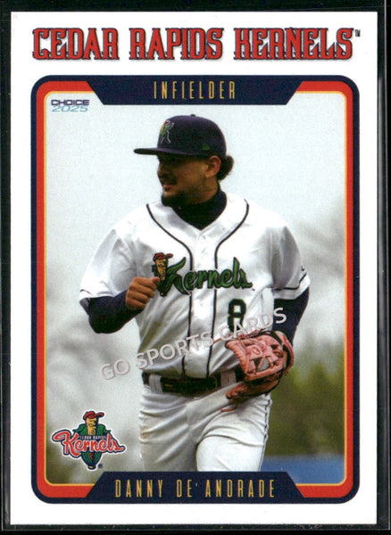 2025 Cedar Rapids Kernels Danny De Andrade