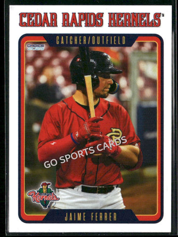 2025 Cedar Rapids Kernels Jaime Ferrer