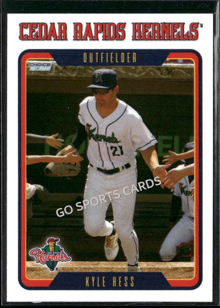 2025 Cedar Rapids Kernels Kyle Hess