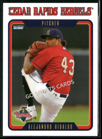 2025 Cedar Rapids Kernels Alejandro Hidalgo