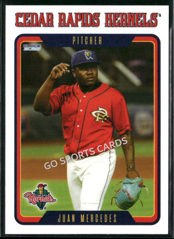 2025 Cedar Rapids Kernels Juan Mercedes