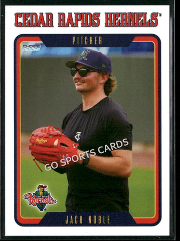 2025 Cedar Rapids Kernels Jack Noble