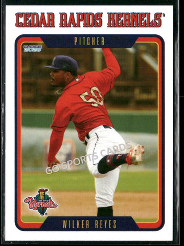 2025 Cedar Rapids Kernels Wilker Reyes