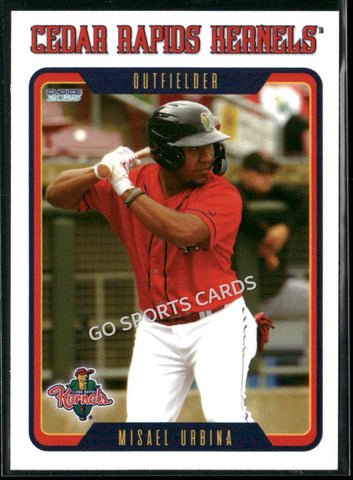 2025 Cedar Rapids Kernels Misael Urbina