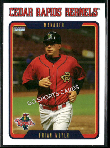 2025 Cedar Rapids Kernels Brian Meyer