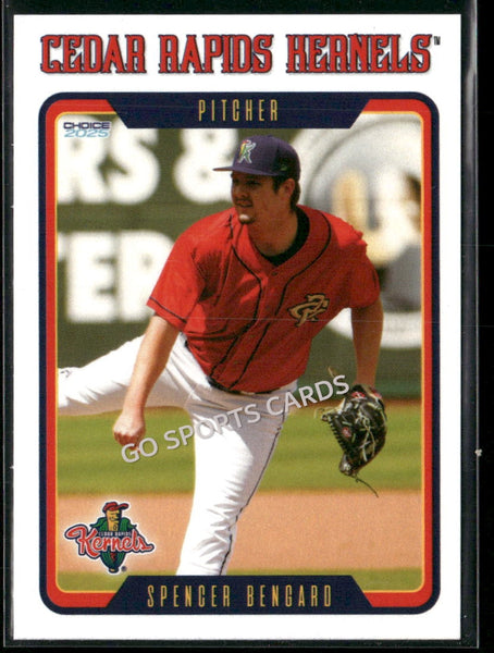 2025 Cedar Rapids Kernels Spencer Bengard
